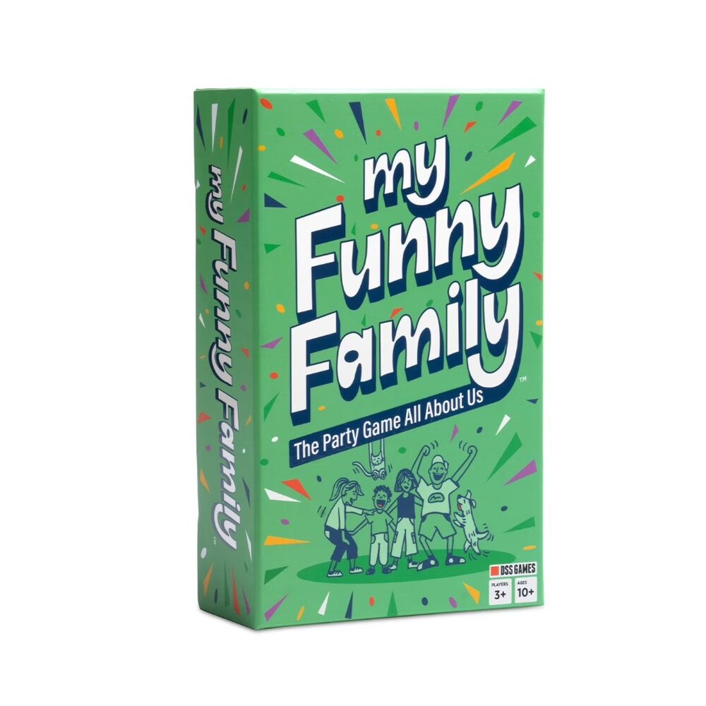 My Funny Family | DSS Games Fun Card Game for Kids, Adults & Families
